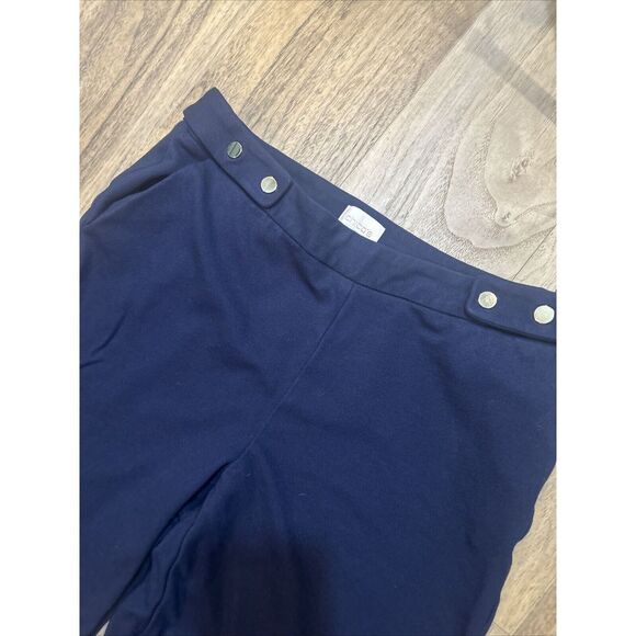 Chicos Pants Womens 2 ≈ 12 Navy Polyester Stretch Career Work Dress Slacks.34X29 - Picture 3 of 6